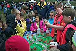A Salmon Celebration offers a variety of handson activities including salmonrelating arts and crafts games that teach about salmon life cycle and habitat fish tanks with live fish and touch tanks with aquatic insects and creatures