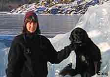 Author Nancy Long and Middy