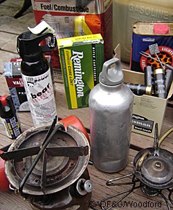 A selection of the hazardous materials that can complicate air travel includes bear spray stove fuel camp stoves and ammunition