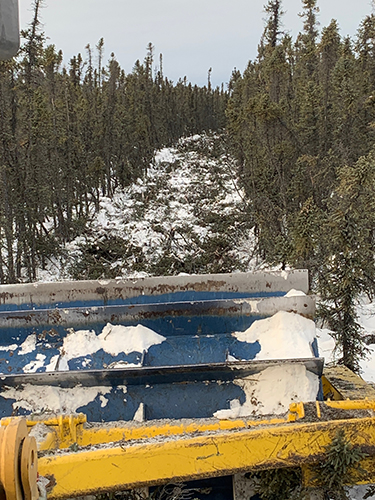 Roller chopping in 2019 Photo by Mike Goyette Fire Management Officer for the Alaska Division of Forestry39s Delta Area office