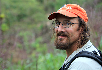Jeff hiking in the Amazon Photo courtesy Arlo Midgett