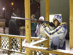 A shotgunner in the youth league at the Rabbit Creek Range in Anchorage