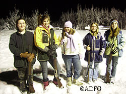 A team of young shotgunners