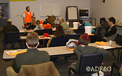 Online hunter education replaces much of the classroom teaching but still requires field  and range safety in person