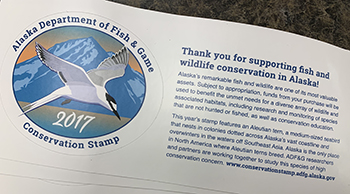 Conservation stamps are a way wildlife viewers and birders can help support wildlife management