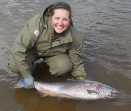 Emily and her 39inch monster king