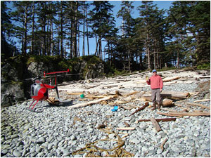 Scott Walker with the tag in hand