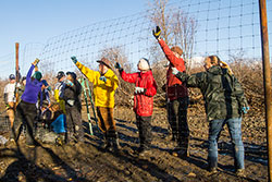 Unrolling and stretching the fencing