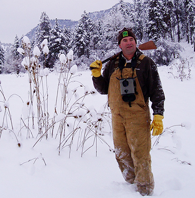 Darren Bruning responding to a lion call in Grant County Oregon in the early 2000s