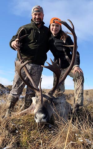 Caribou are important to Alaskans who harvest and eat close to 22000 caribou each year Ava Murphy harvested this caribou in the fall of 2020 hunting with her dad Shane Murphy Photo Shane Murphy used with permission