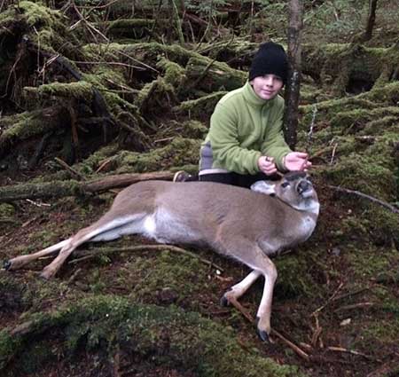 The author39s nephew John  Experienced hunters also share their time and skill by mentoring young or beginning hunters