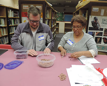 Teachers Josie Bourdon and Justin Heinrich in Nome Alaska use ADFampGrsquos emWildlife for the Futureem lessons to learn about the population estimate method capturemarkrecapture
