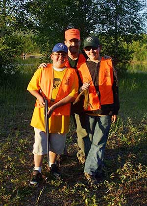 Small animal and big smiles