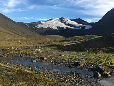 A Chugach Mountain high alpine stream