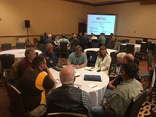 Volunteer Instructors and Hunter Ed staff from around the US met and shared their experiences