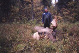 Joe Chythlook  and Tuntuvak Photo by Art Hughes