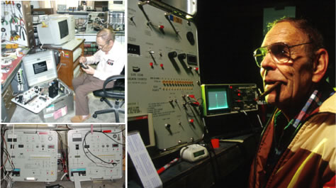 In Alaska the success of Bendix sonar as a tool for counting adult salmon in rivers was largely due to the annual oversight and maintenance by its inventor Al Menin Menin who worked for the Bendix Corporation traveled to Alaska each summer to service and maintain Bendix sonar machines for about 30 years Menin died in 2005 and his ashes were spread in five Alaska rivers where Bendix was used to count salmon Other people who had a hand in the development of Bendix sonar include ADFampG fisheries biologists Tom Namtvedt Jim Reardon Larry Van Rey Ken Tarbox and Bruce King